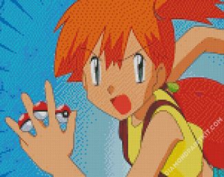 Misty Pokemon diamond painting