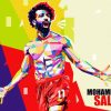 Mohamed Salah Pop Art diamond painting