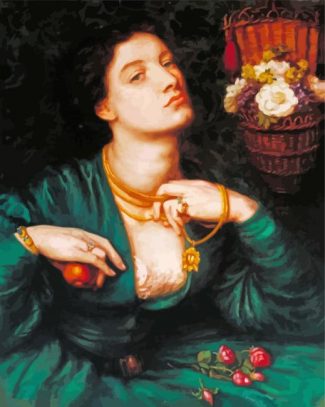 Monna Pomona By Rossetti diamond painting