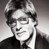 Monochrome Amitabh Bachchan diamond painting