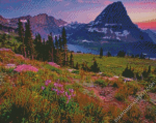 Montana Nature Scene diamond painting