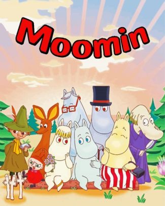 Moomin Characters diamond painting