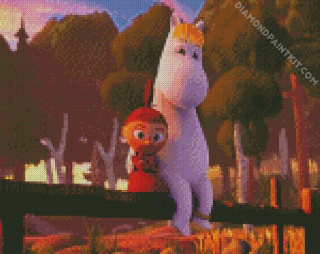 Moomin Animation diamond painting