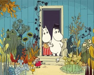 Moomins On The Riviera diamond painting