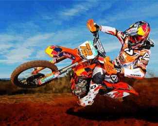 Motocross Race diamond painting