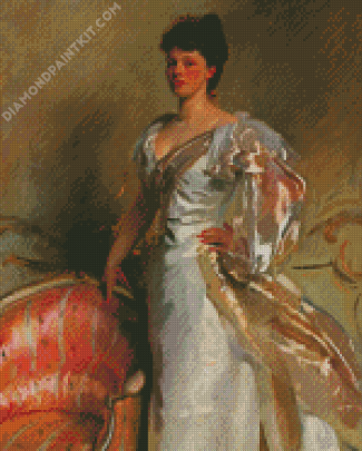 Mrs George Swinton By Sargent diamond painting