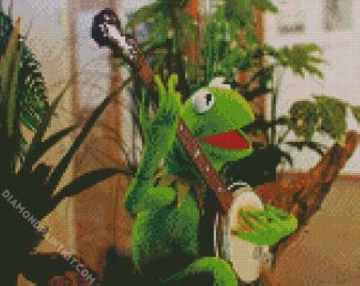 Muppet Kermit The Frog diamond painting