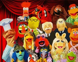 Muppets Characters diamond painting