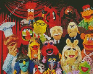 Muppets Characters diamond painting