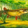 Musky Fish Underwater diamond painting