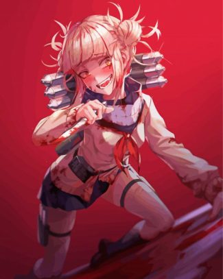 My Hero Academia Himiko Toga diamond painting