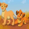 Nala And Simba diamond painting