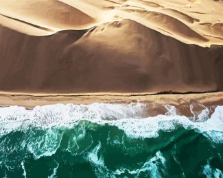 Namibia Coast diamond painting