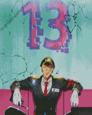 Nanbaka Hajime Sugoroku diamond painting