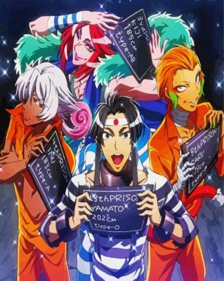 Nanbaka Manga Anime diamond painting