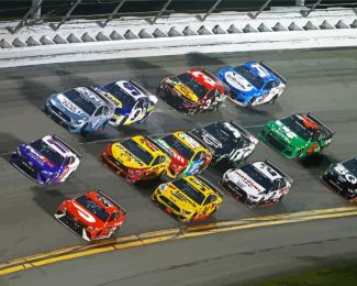 Nascar Racing diamond painting