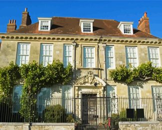 National Trust Mompesson House Salisbury diamond painting