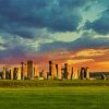 National Trust Stonehenge Landscape Salisbury diamond painting