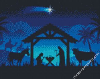 Nativity Diamond painting