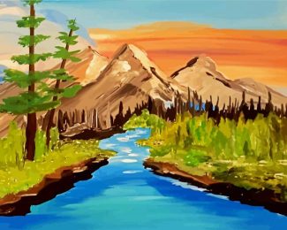 Natural Landscape diamond painting