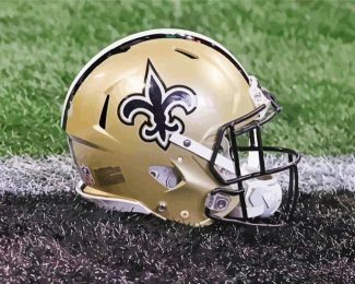 New Orleans Saints Helmet diamond painting