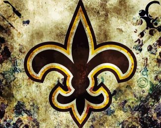 New Orleans Saints Logo diamond painting