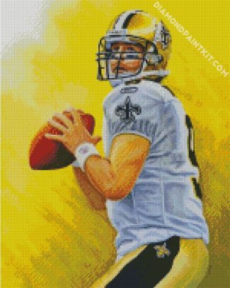 New Orleans Saints Player Art diamond painting