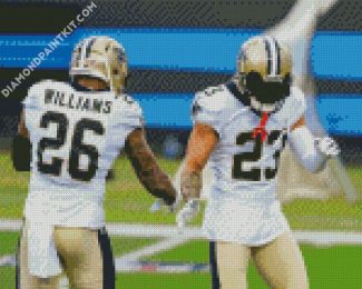 New Orleans Saints diamond painting