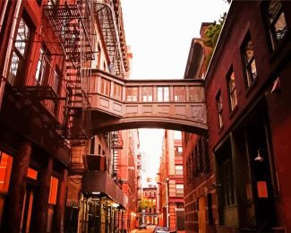 New York Alley diamond painting