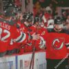 New Jersey Devils Ice Hockey Diamond painting