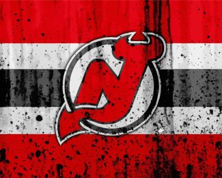 New Jersey Devils Ice Hockey Club diamond painting