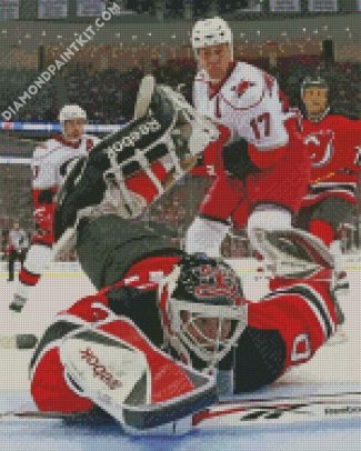 New jersey devils match diamond painting