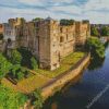 Newark Castle Nottingham England diamond painting