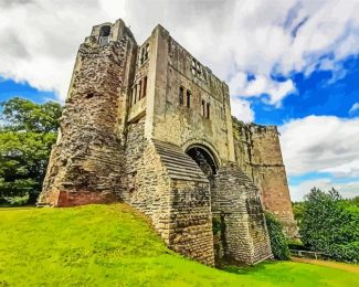 Newark Castle Nottingham diamond painting