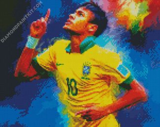 Neymar Player diamond painting