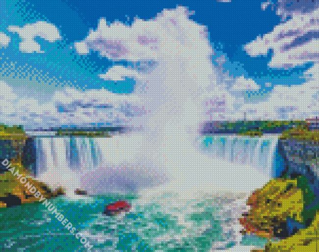 Niagara Falls Diamond painting