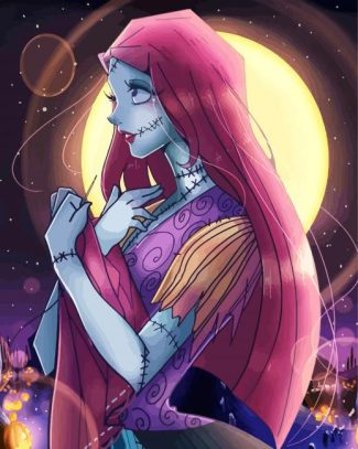 Nightmare Before Christmas Sally diamond painting