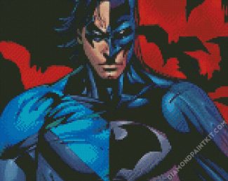 Nightwing Batman diamond painting