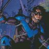 Nightwing Hero diamond painting