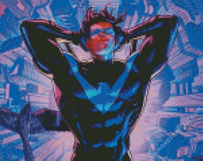 Nightwing Superhero diamond painting