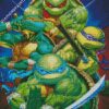 Ninja Turtles Heroes diamond painting