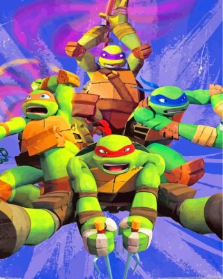 Ninja Turtles Heroes diamond painting