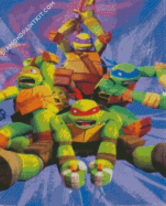 Ninja Turtles Heroes diamond painting