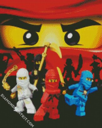 Ninjago Animation diamond painting