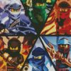 Ninjago Characters diamond painting