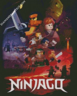 Ninjago Poster diamond painting