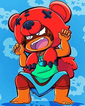 Nita Brawl Stars Game diamond painting