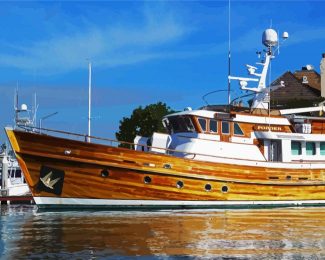 North Sea Trawler diamond painting