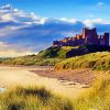 Northumberland bamburgh castle diamond painting