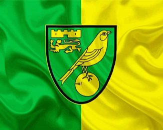 Norwich City Football Club Logo diamond painting